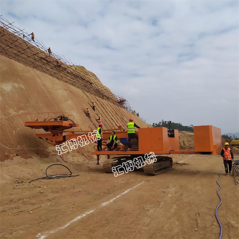 可定做8高邊坡錨桿鉆機，路基錨固鉆機